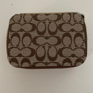 Pill Box In Signature Canvas. Pill case missing. Add your own containers